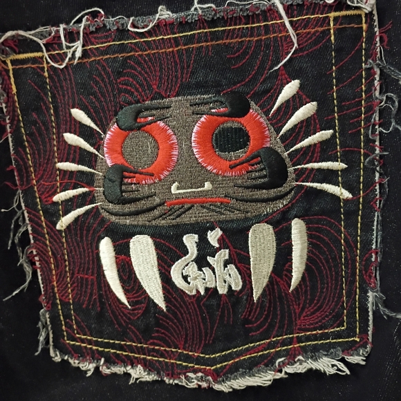 Red Monkey Other - Vintage  Red Monkey Jeans. Excellent Condition. Button Fly. Japanese Embroidery